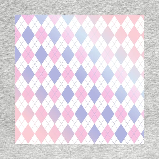 Pastel Argyle by SpiceTree